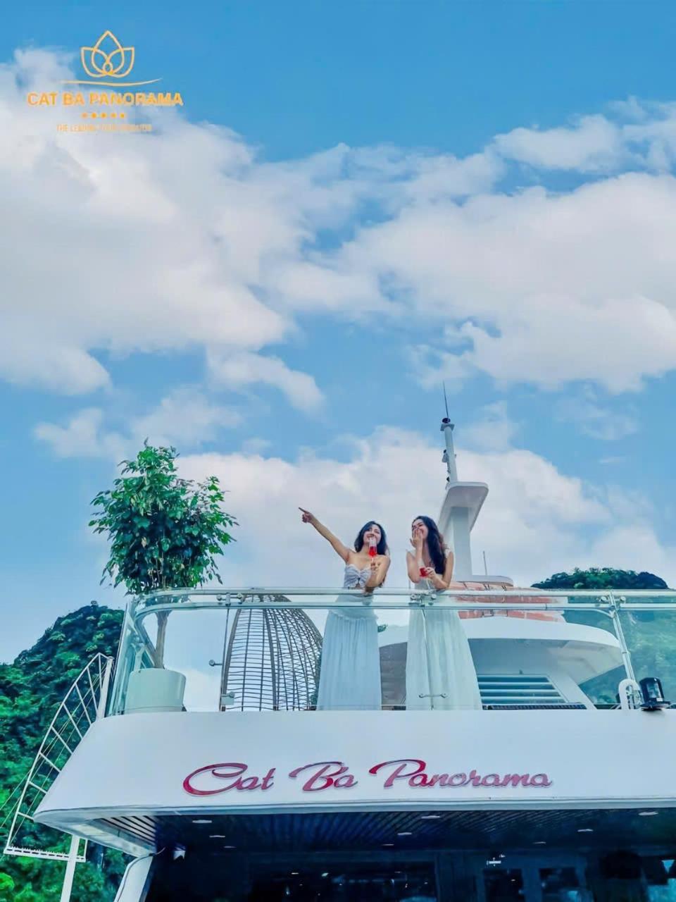 Green Mountain Cat Ba Hotel Dong Khe Sau ภายนอก รูปภาพ